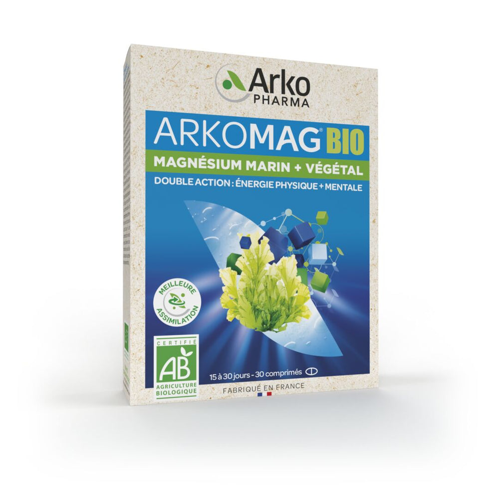 ARKOMAG® BIO Magnésium marin + Végétal
