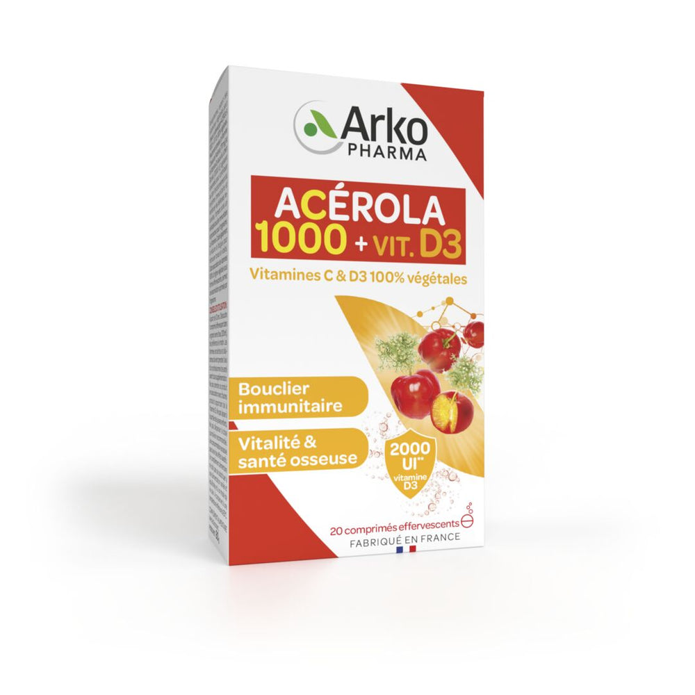 Acérola 1000 + Vit.D3