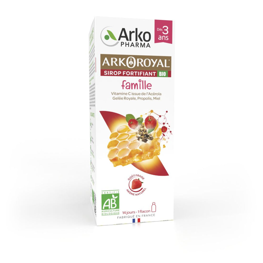 Arkoroyal® Sirop Fortifiant Famille BIO - Anti gaspillage