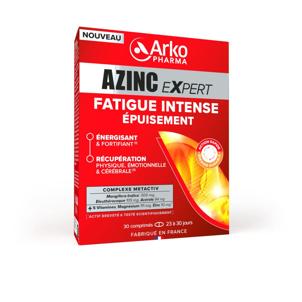 Azinc Expert Fatigue Intense Epuisement