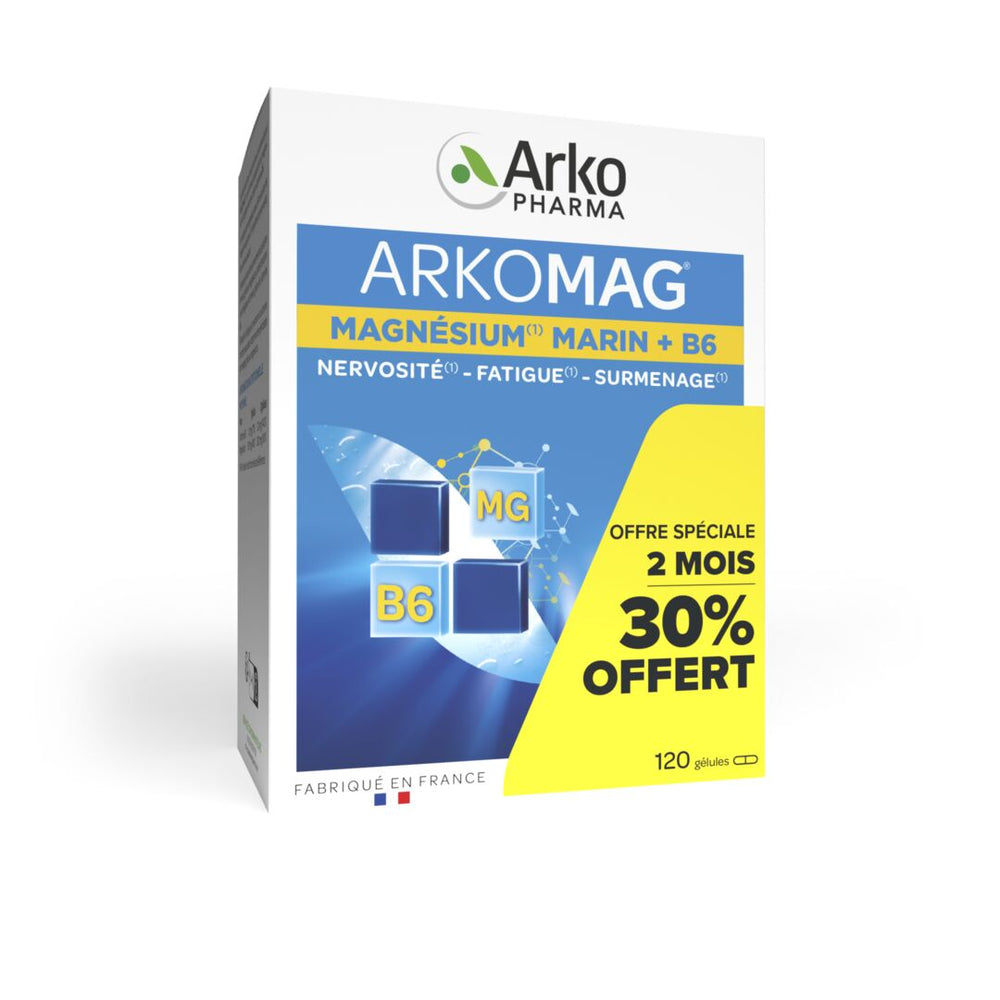 ARKOMAG® Magnésium B6 - Programme 2 mois