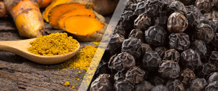 Synergie avec le poivre noir pour une meilleure absorption