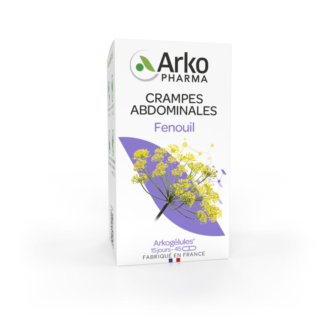 Arkogélules Fenouil confort digestif 45 gélules végétales