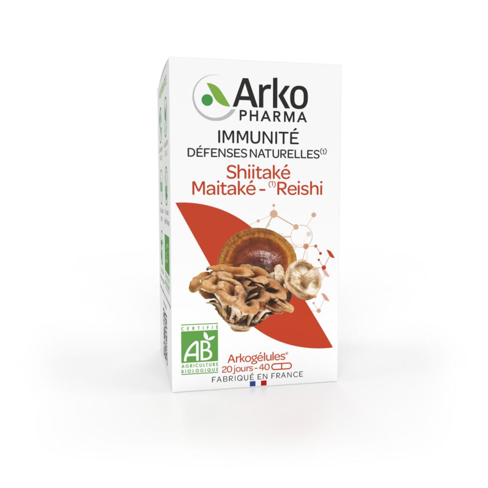 Arkogélules® BIO Shiitake Maitake Reishi