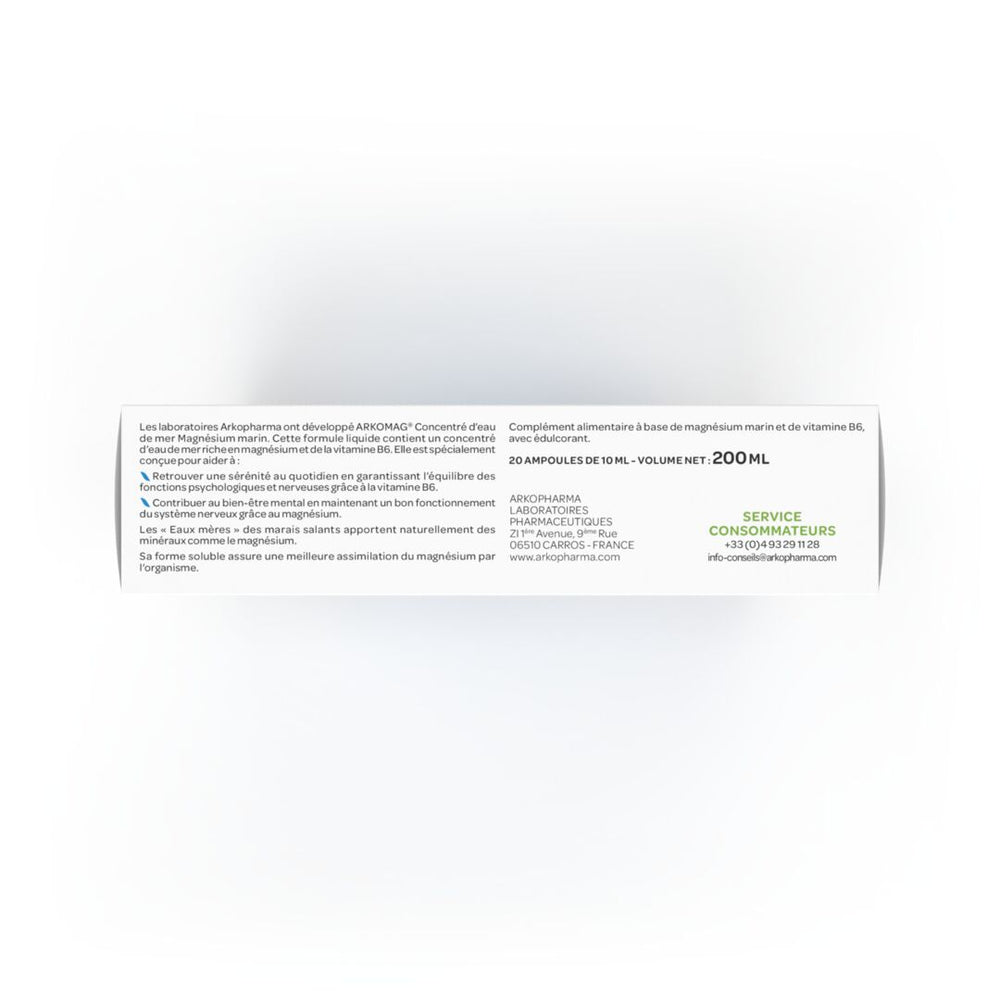 ARKOMAG® Concentré d'eau de mer - Magnésium marin