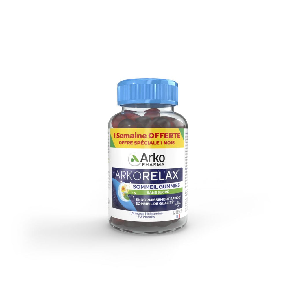 Arkorelax® Sommeil Gummies  - 1 mois dont 1 semaine OFFERTE - Anti gaspillage