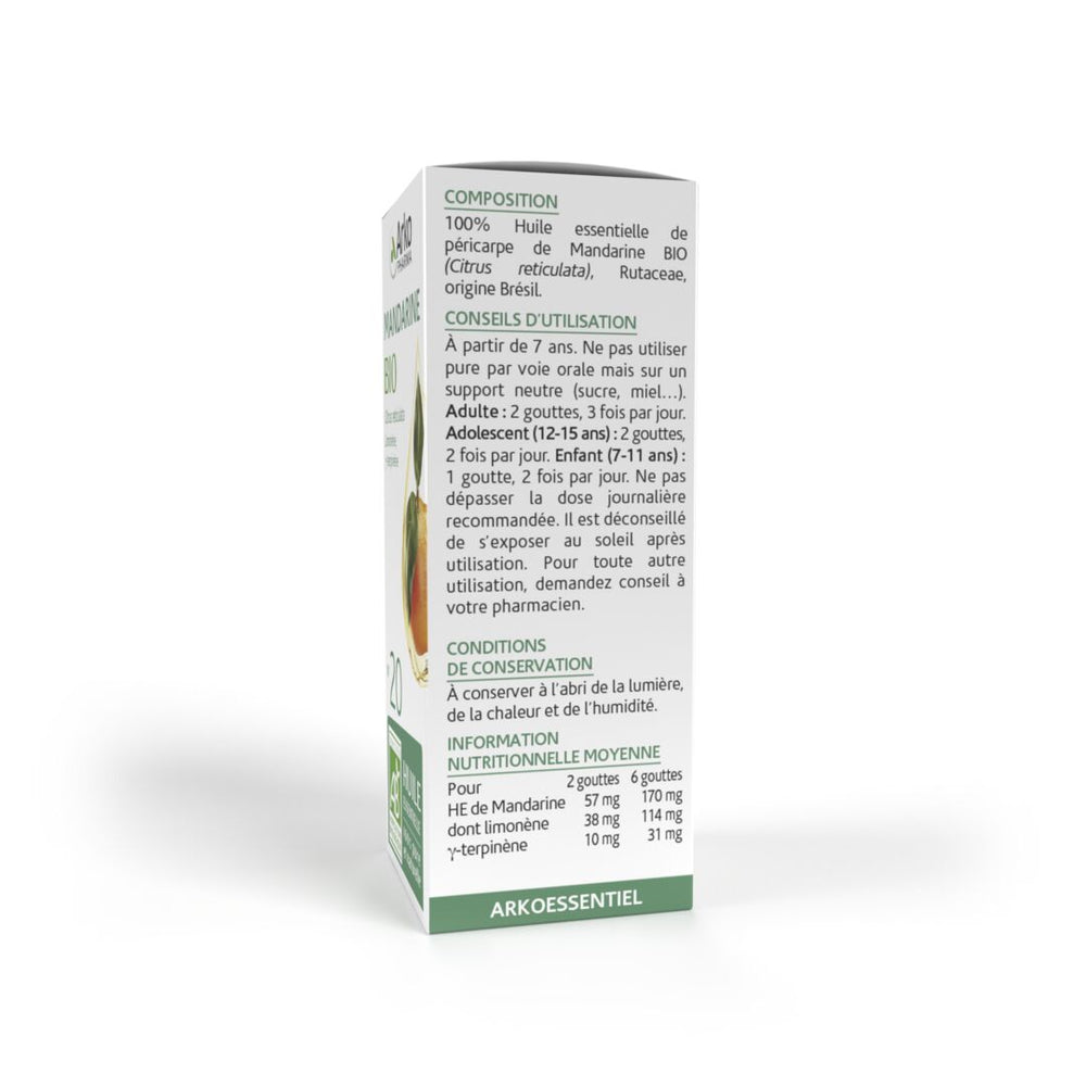 Huile essentielle de Mandarine BIO