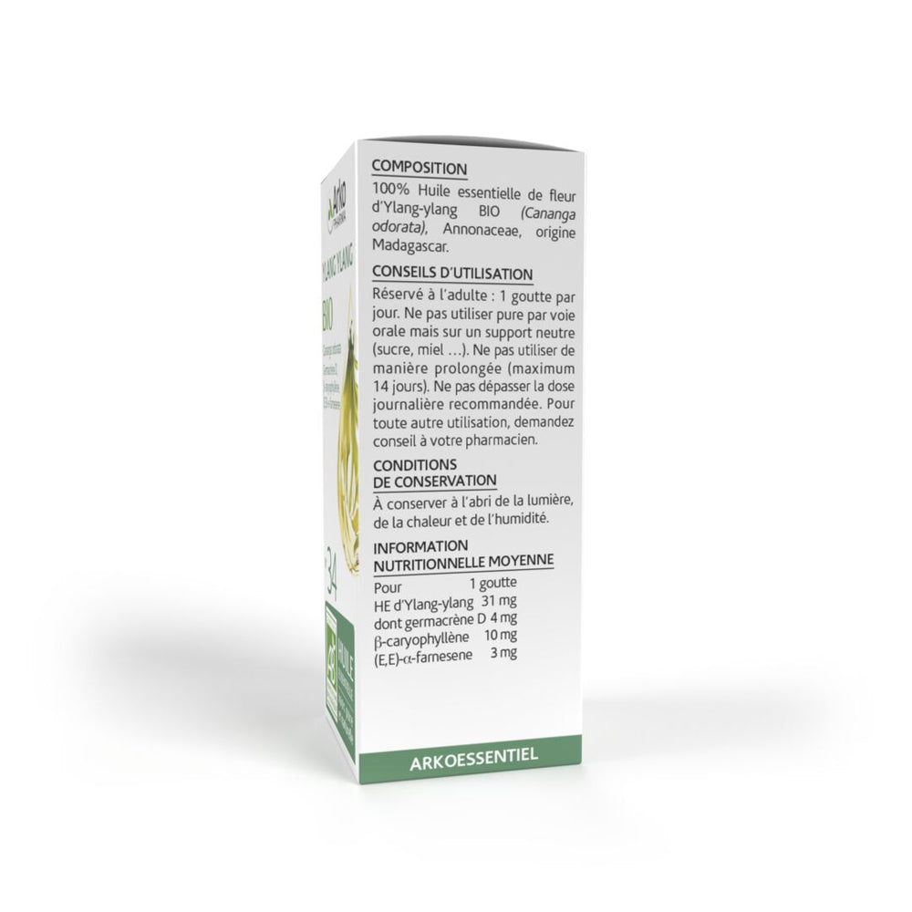 Huile essentielle d'Ylang Ylang BIO