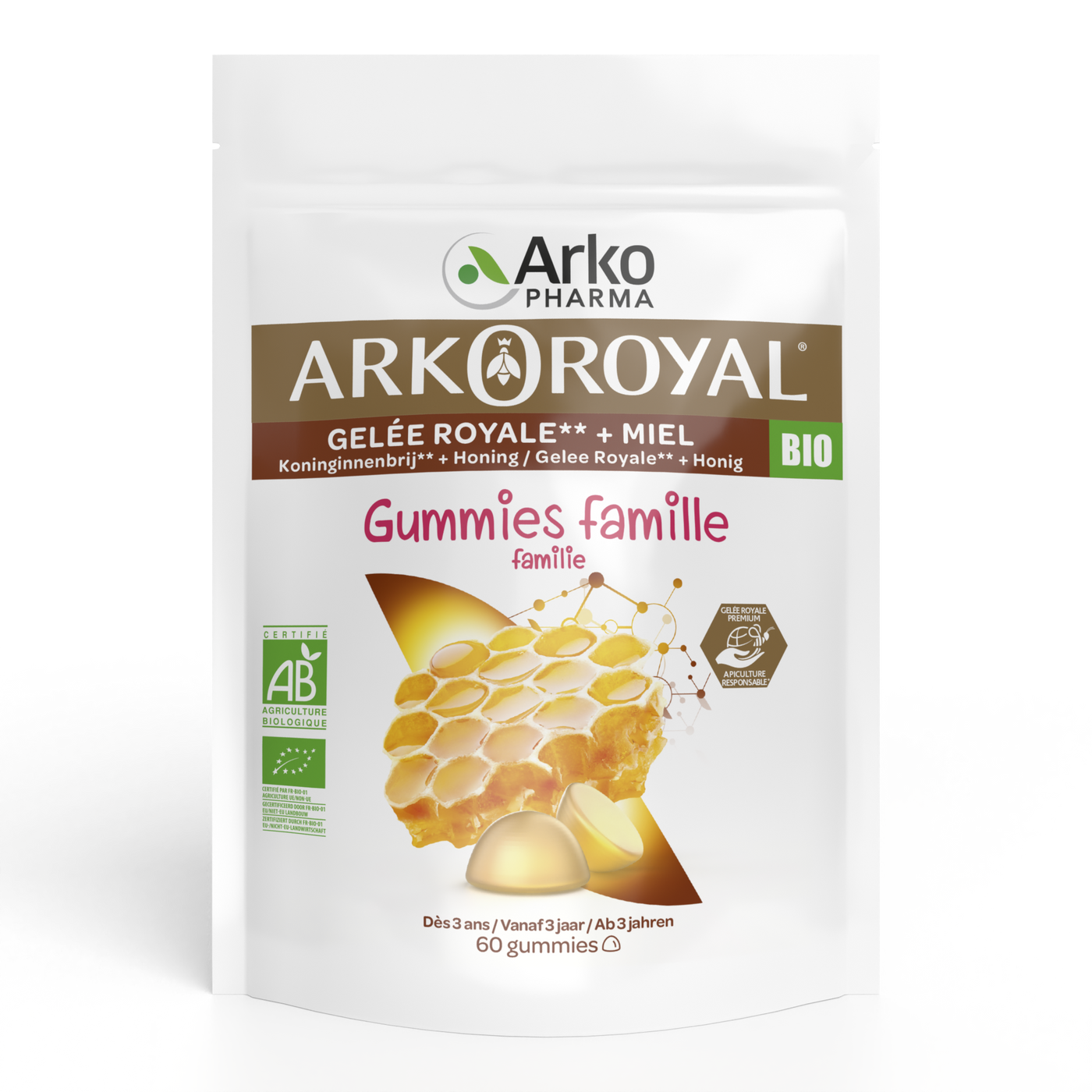 Arkoroyal® Gummies famille bio