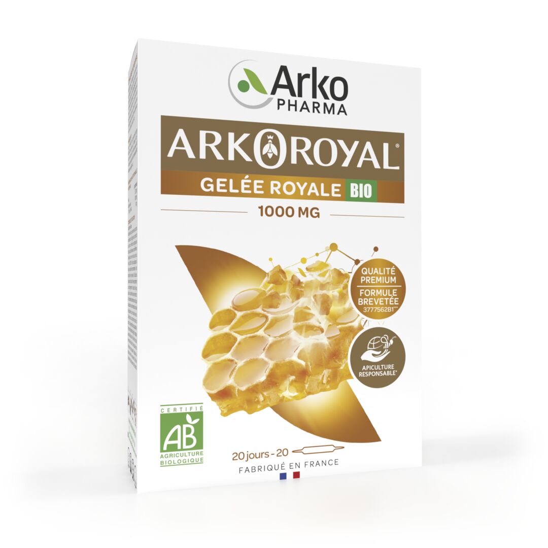 Arkoroyal® Gelée Royale Bio 1000 mg – Arkopharma France