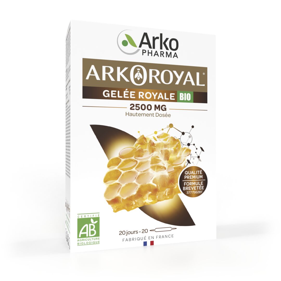 Arkoroyal® Gelée Royale BIO 2500 mg – Arkopharma France