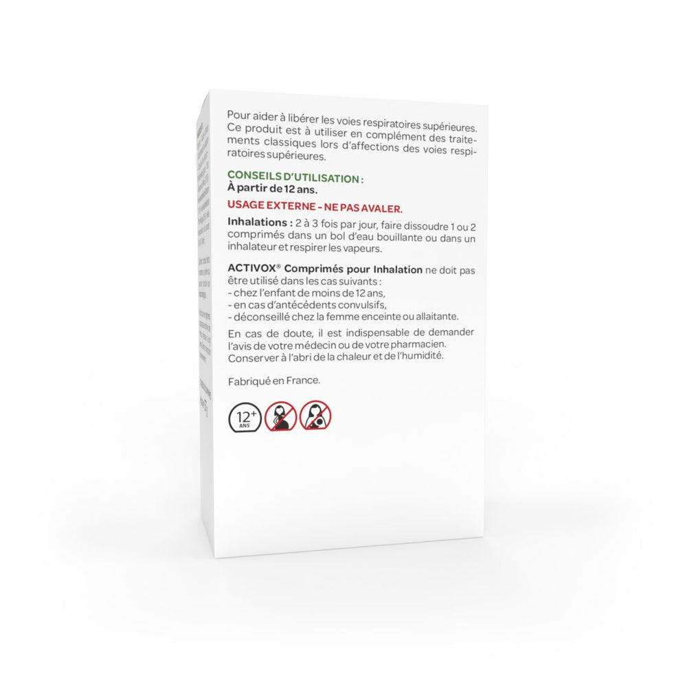Activox® Comprimés pour Inhalation