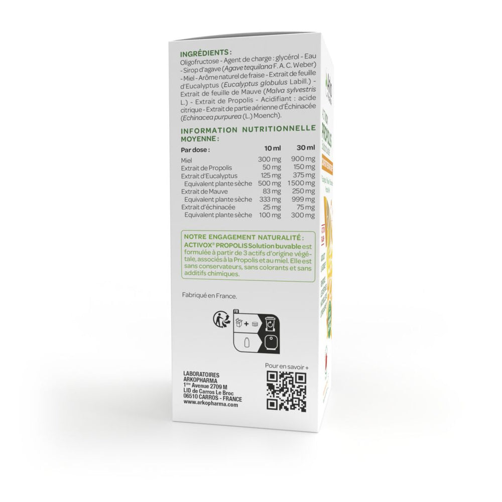 Activox® Propolis Solution buvable