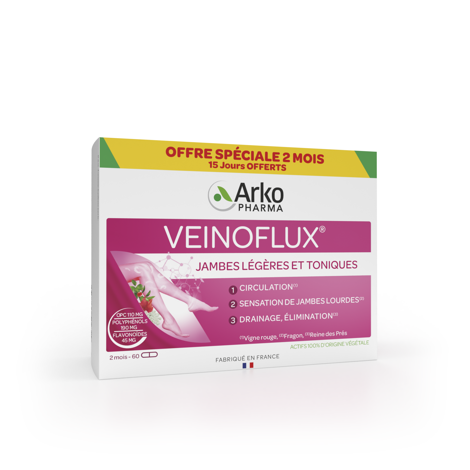 arkopharma Veinoflux® - Offre spéciale 15 jours offerts