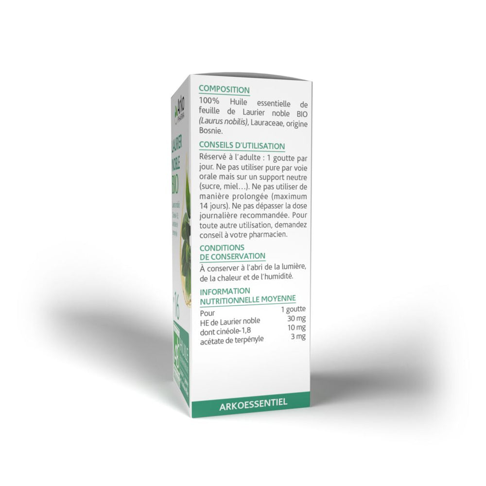 Huile essentielle de Laurier noble BIO
