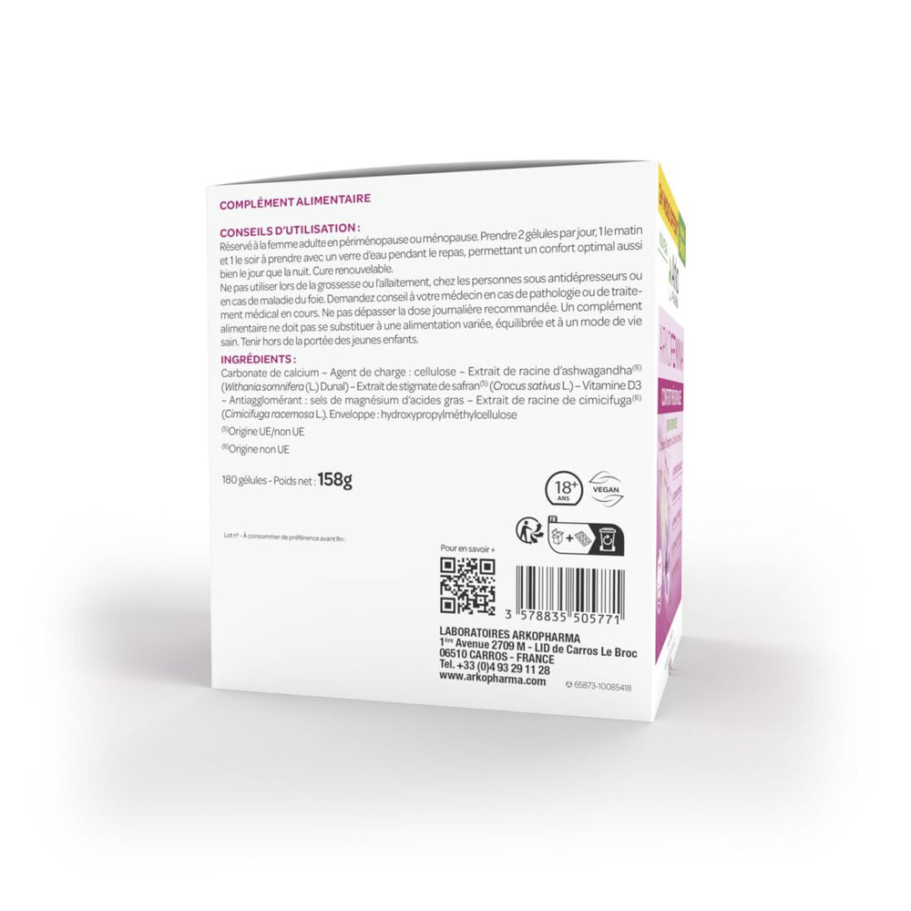 Arkofemina Confort Ménopause - 2 mois + 1 mois offert