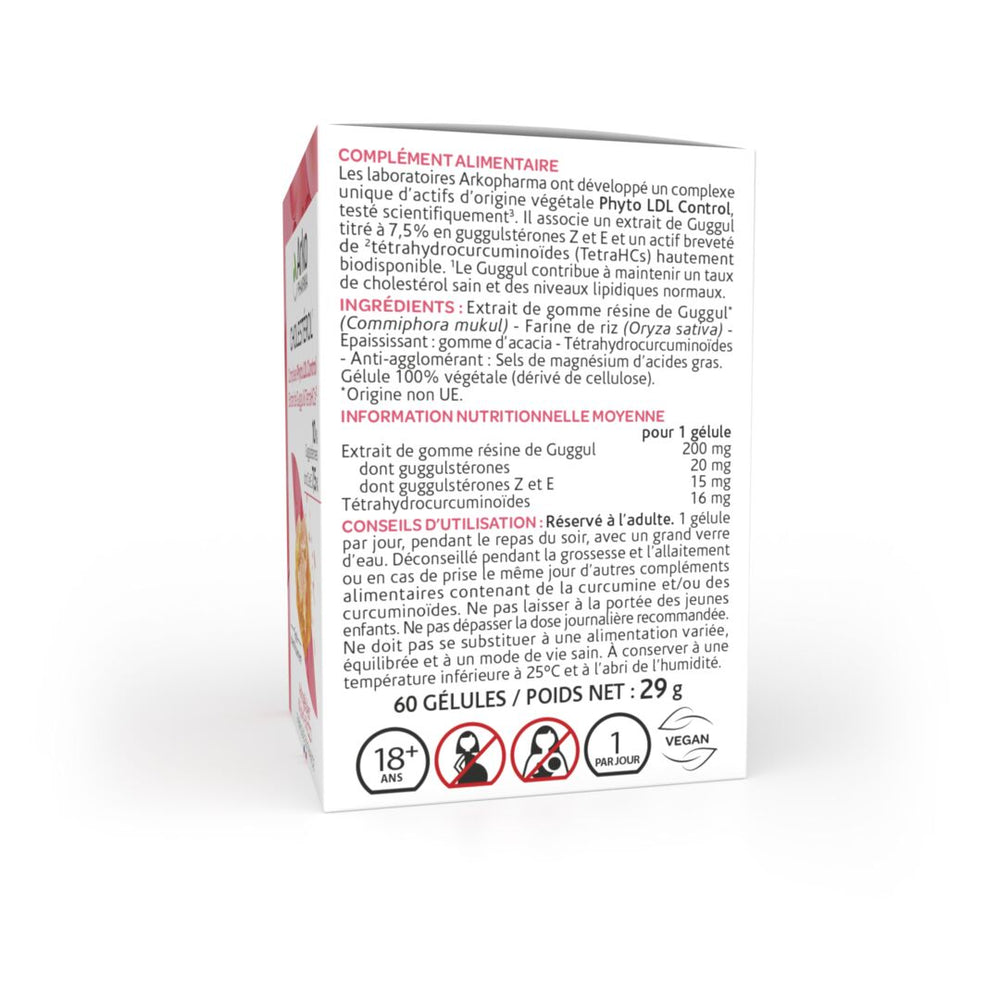 Arkogélules® Complexe Phyto LDL Control