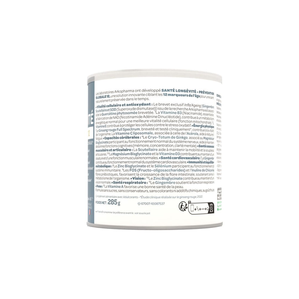 Santé Longévité Prévention globale 12