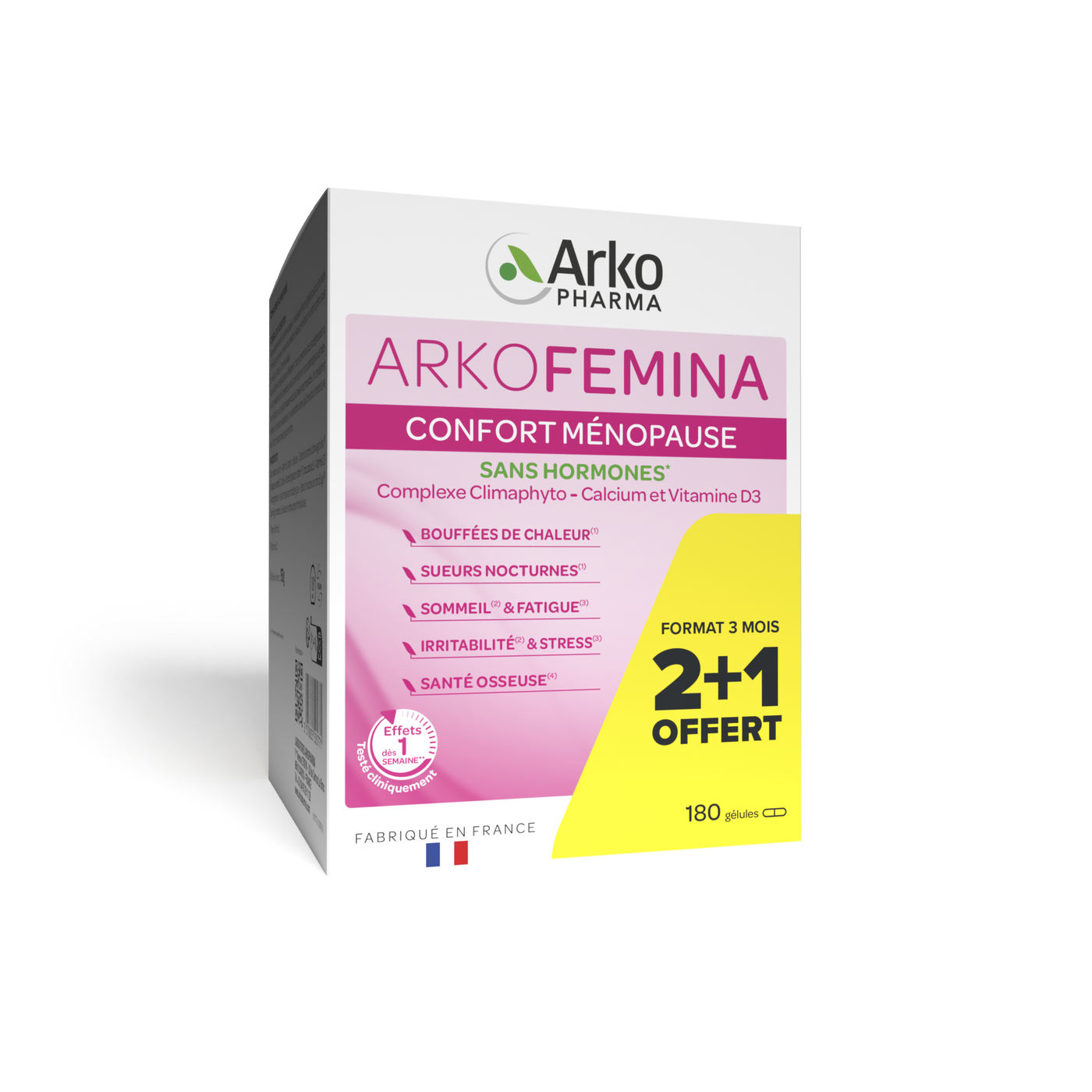 Arkofemina Confort Ménopause - 2 mois + 1 mois offert