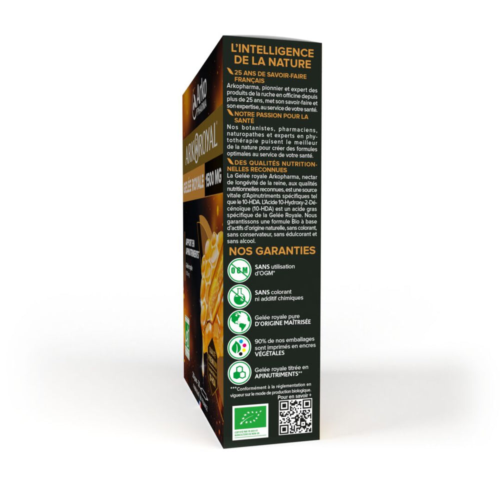 Arkoroyal® Gelée Royale BIO 1500 mg