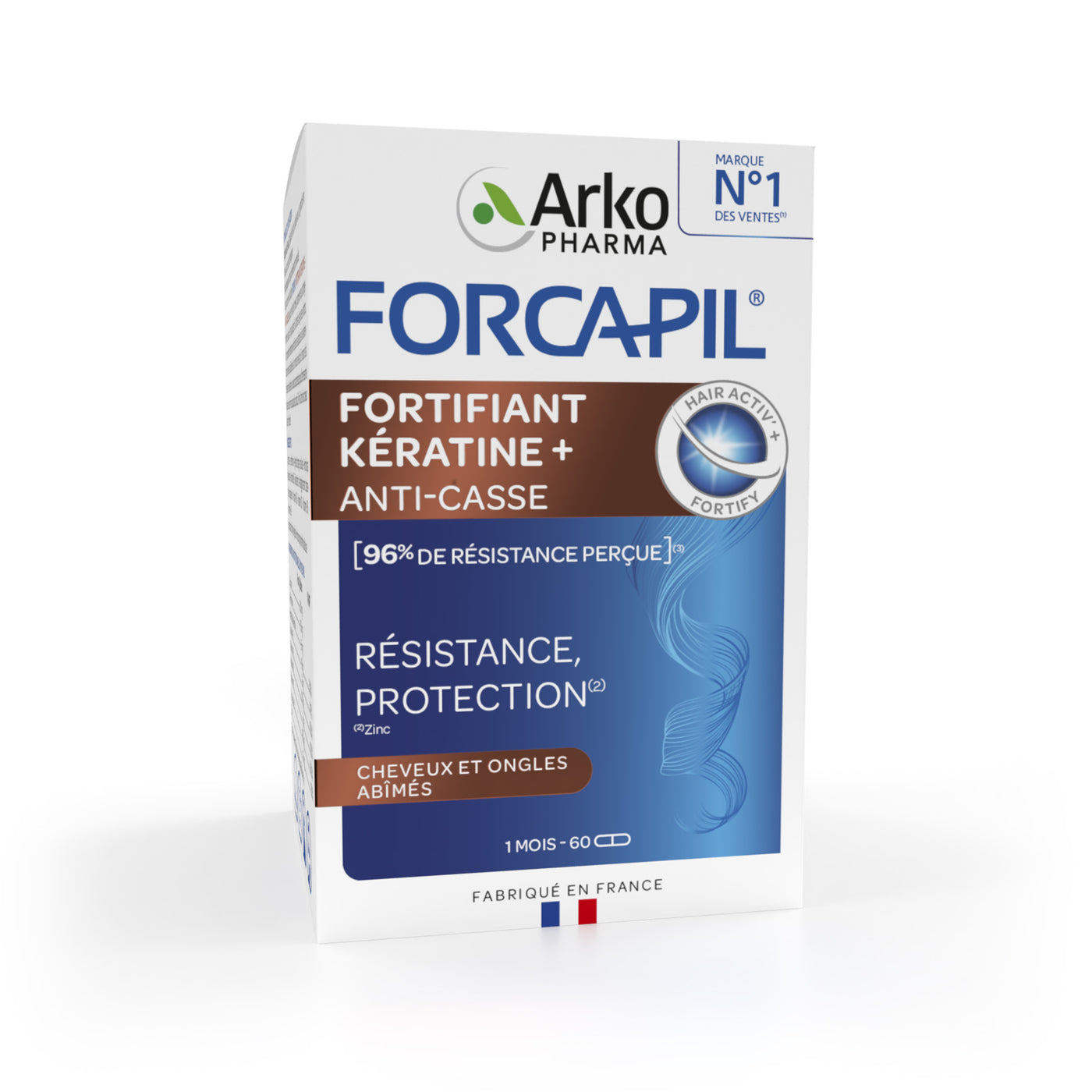 Forcapil® Fortifiant Kératine +