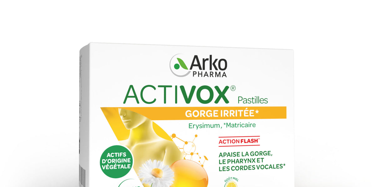 Activox Process Activox® Pastilles • Arkopharma