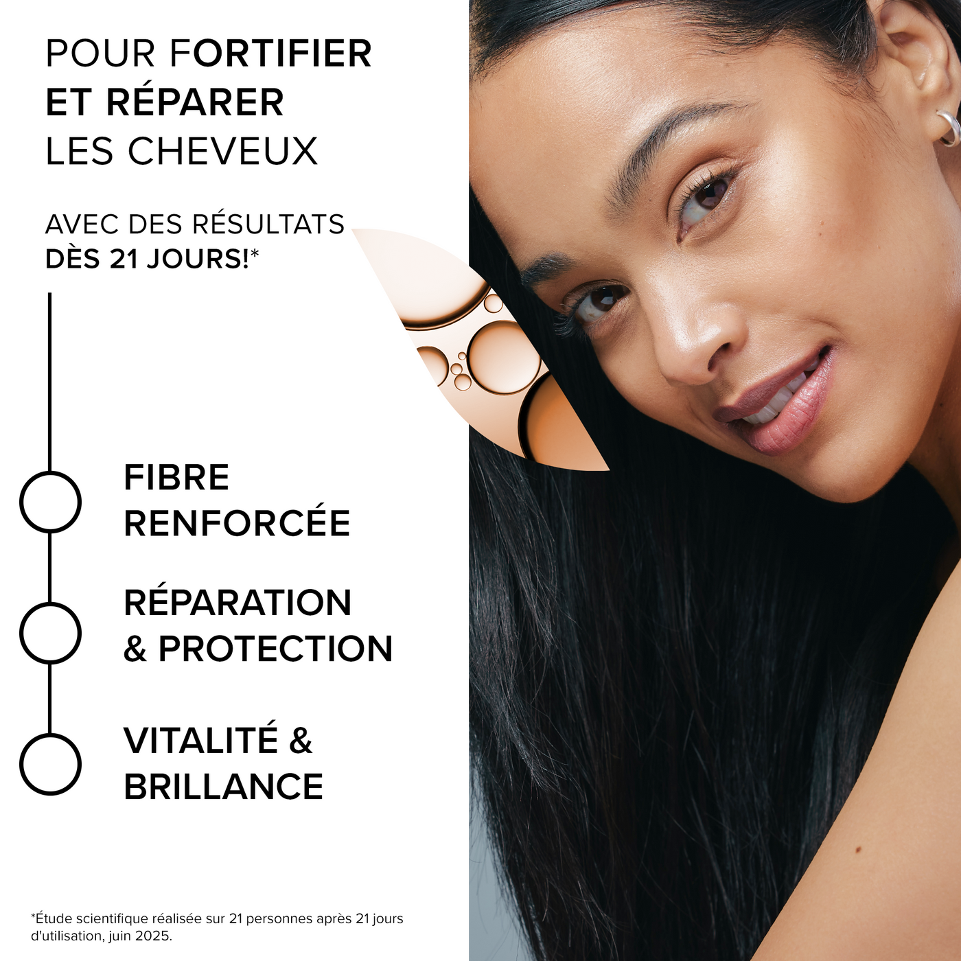 Forcapil® Shampoing Fortifiant Kératine +