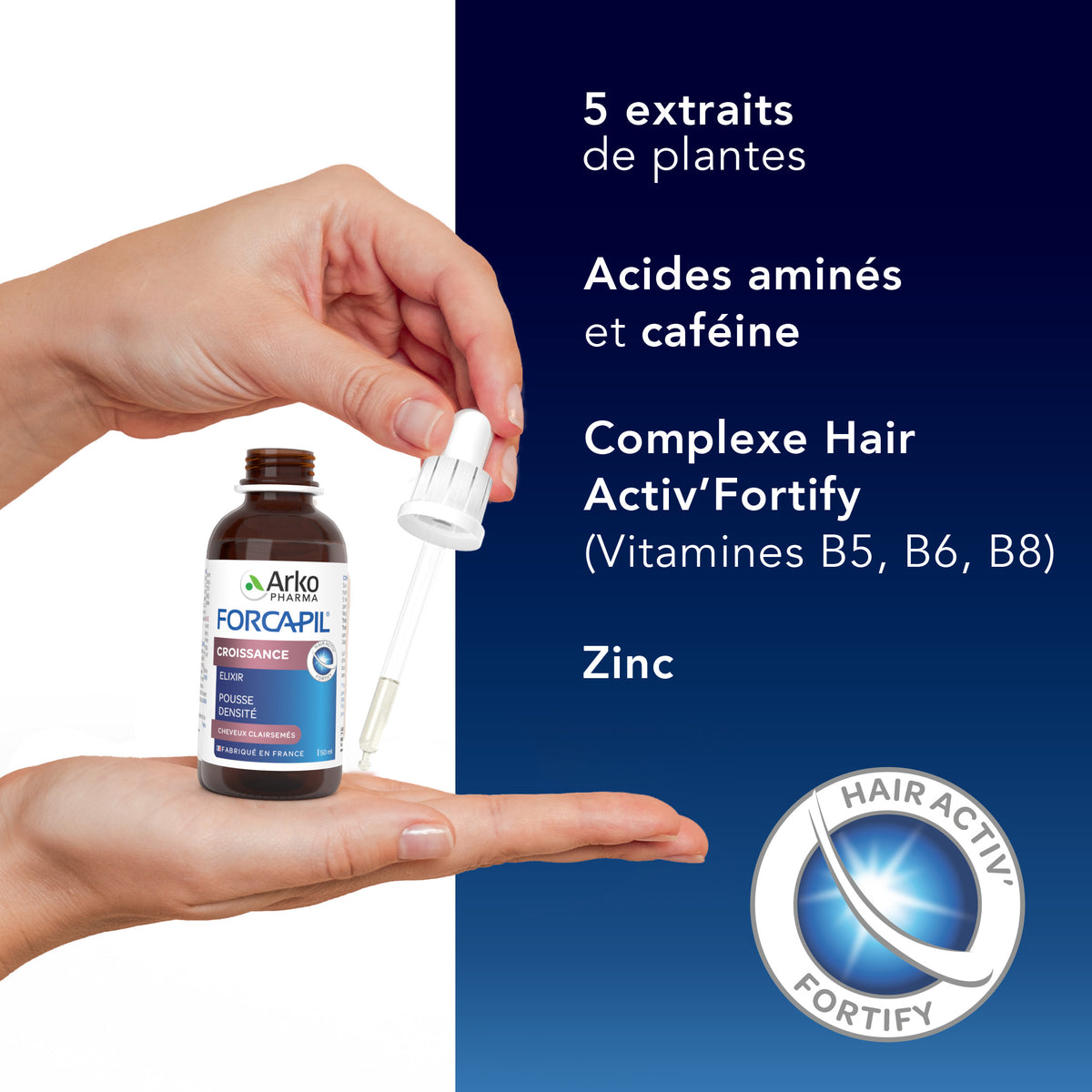 Forcapil® Elixir Croissance • Arkopharma