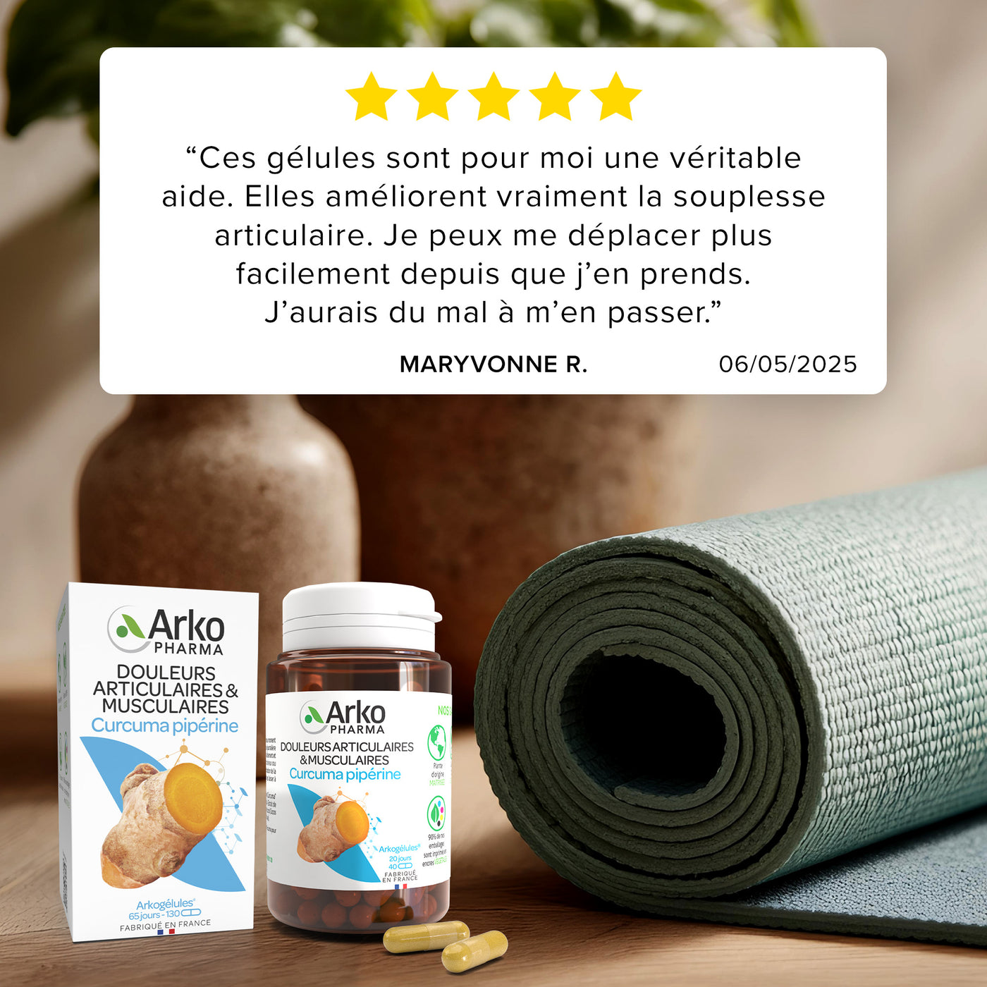 Arkogélules® Curcuma Pipérine