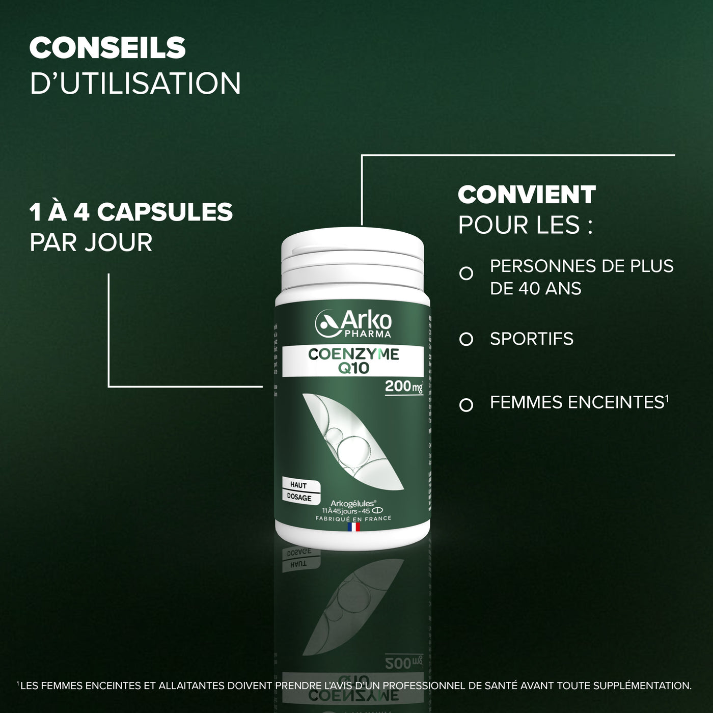 Arkogélules® Coenzyme Q10