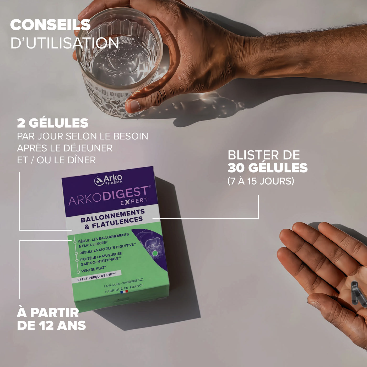 Arkodigest® Expert Ballonnements & Flatulences