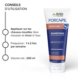 Forcapil® Shampoing Fortifiant Kératine +