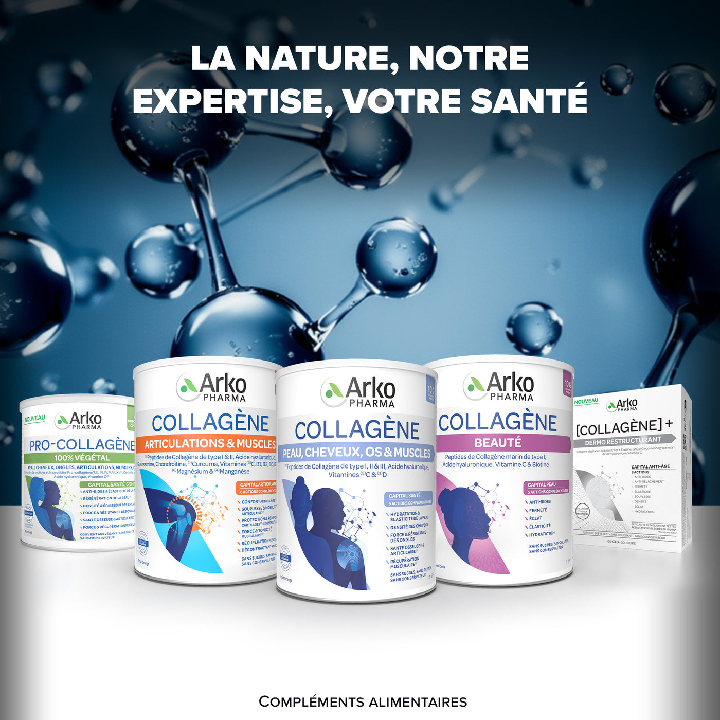 Collagène articulations & muscles