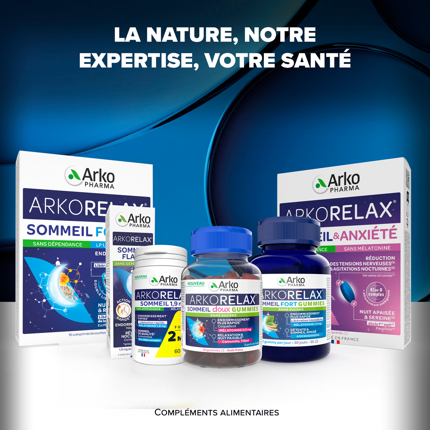 ARKORELAX® Sommeil Doux Gummies