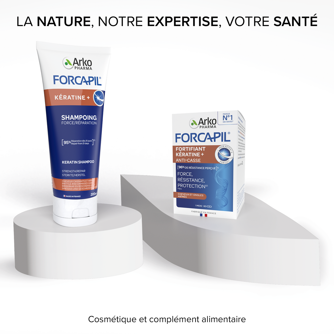 Forcapil® Fortifiant Kératine +