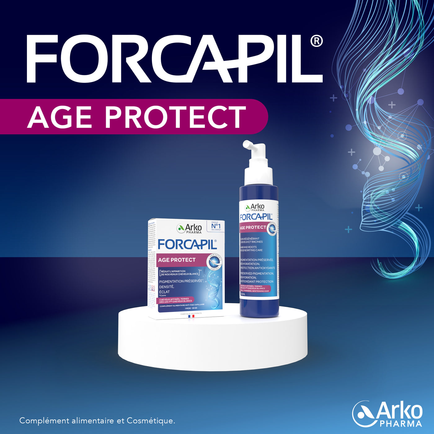 Forcapil® Age Protect comprimé - 1 mois offert