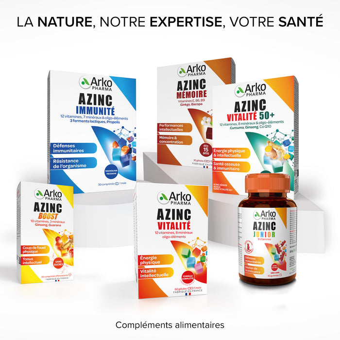Azinc® Vitalité Gélules • Arkopharma