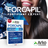Forcapil® Fortifiant Expert - Programme de 3 mois - 180 gélules