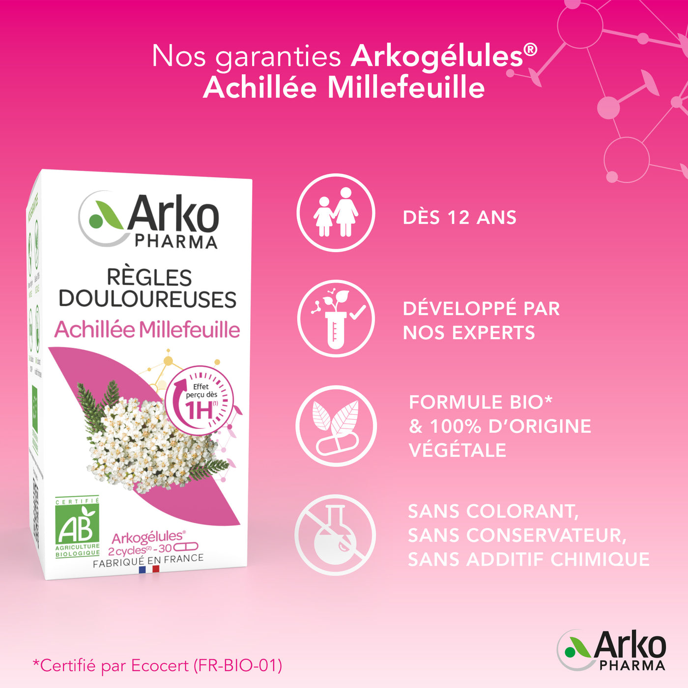 Arkogélules® Achillée Millefeuille