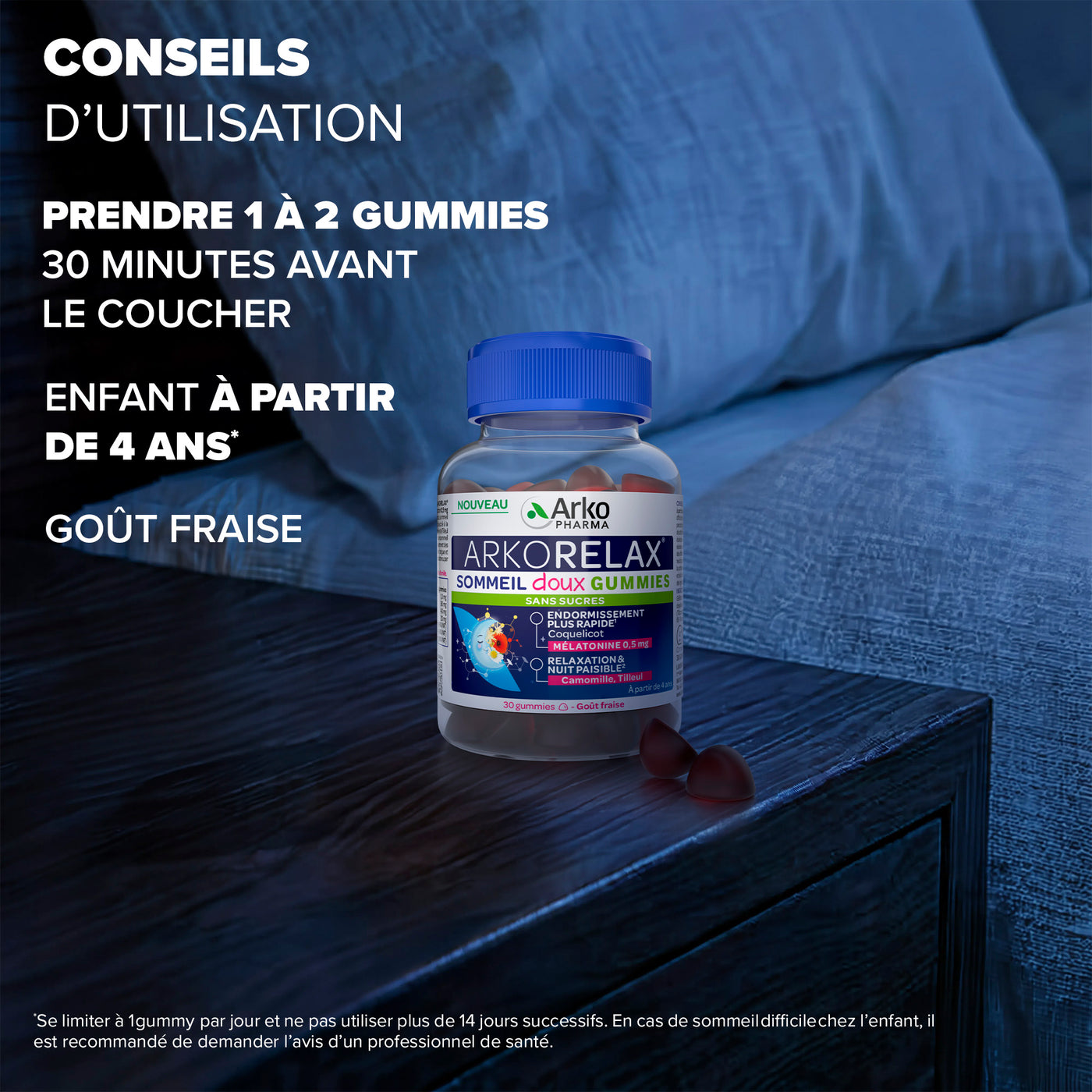 ARKORELAX® Sommeil Doux Gummies