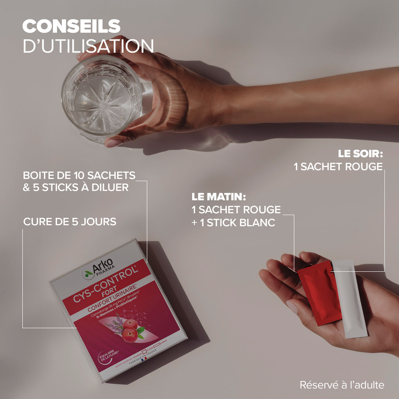 Cys-Control® Fort Probiotiques