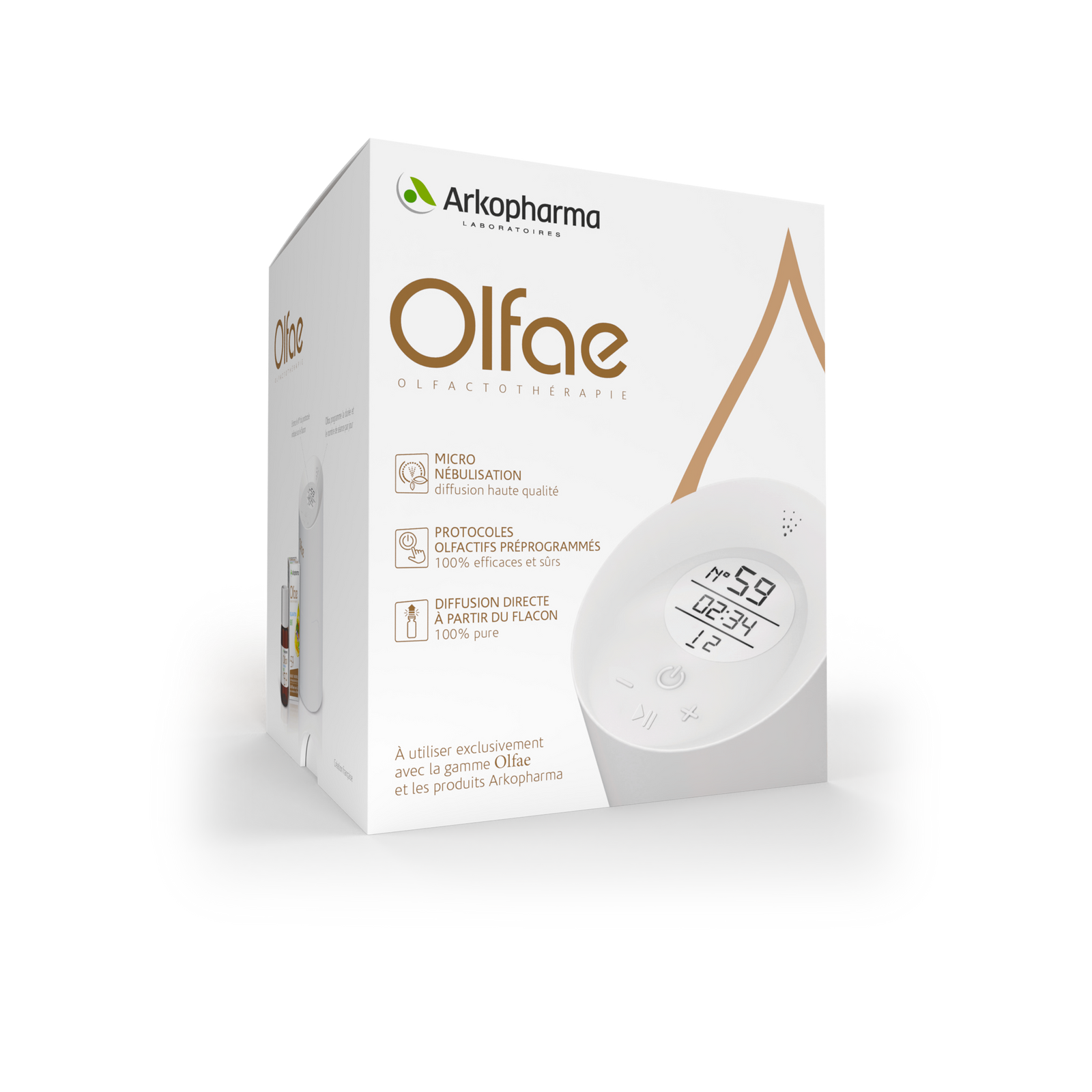 Diffuseur micro-nébulisateur Olfae® – Arkopharma France