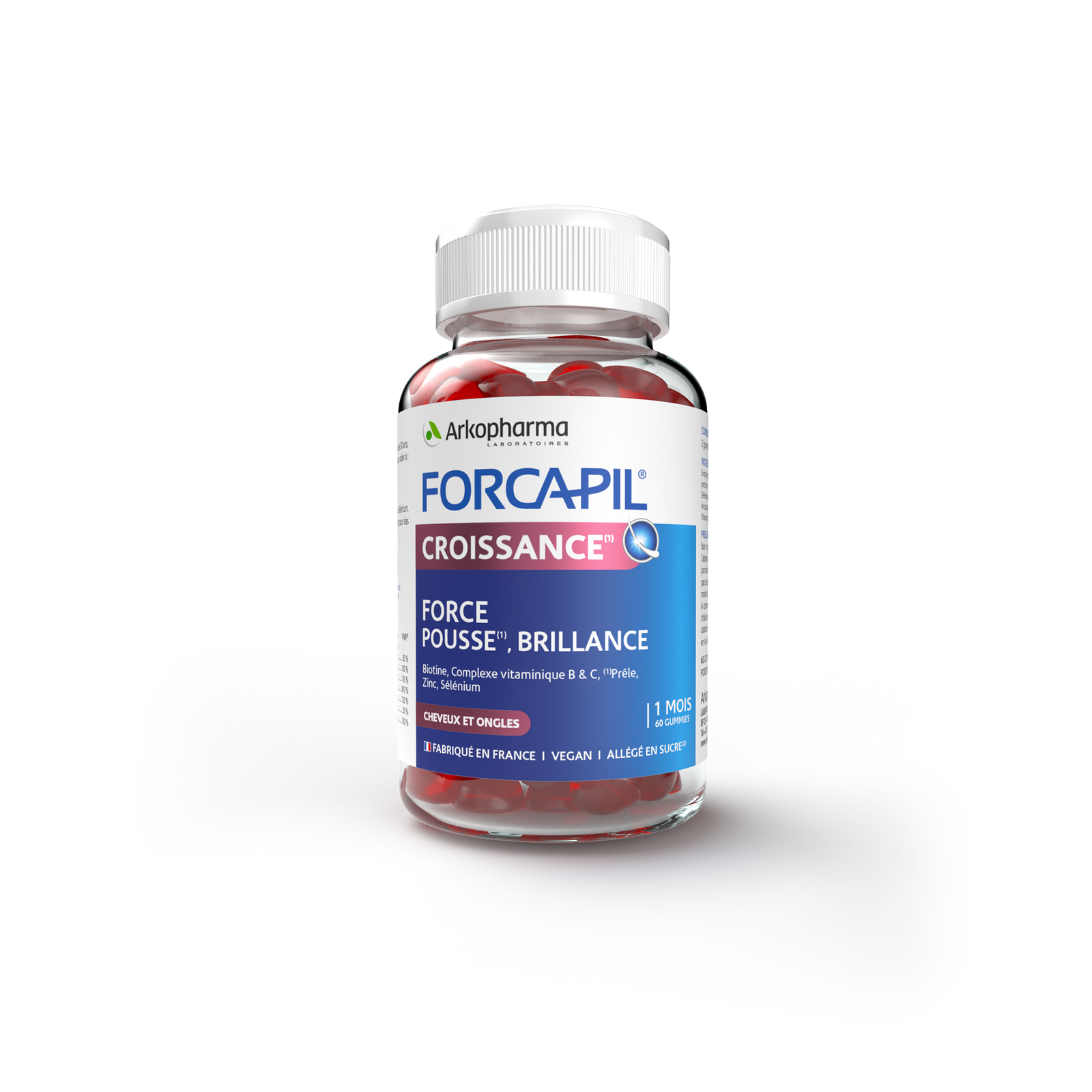 Forcapil® Gummies Croissance – Arkopharma France
