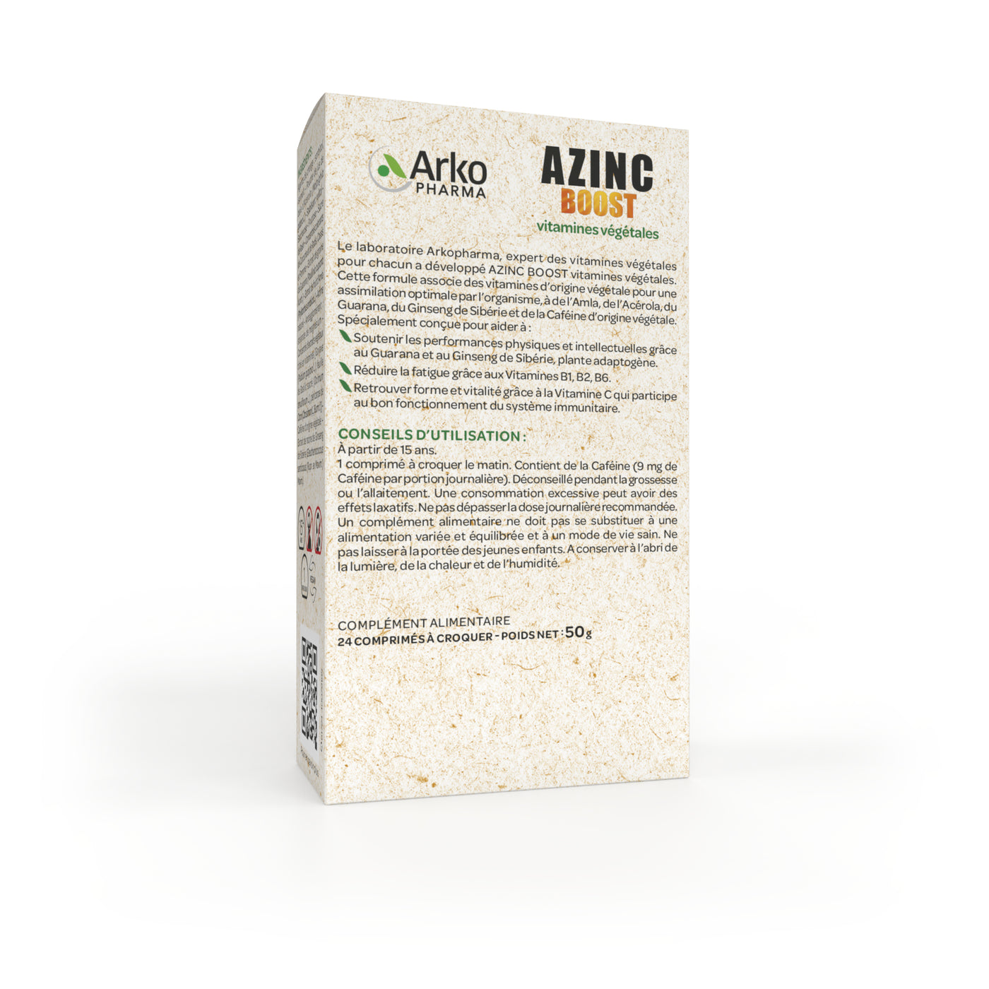 Azinc® Boost vitamines végétales