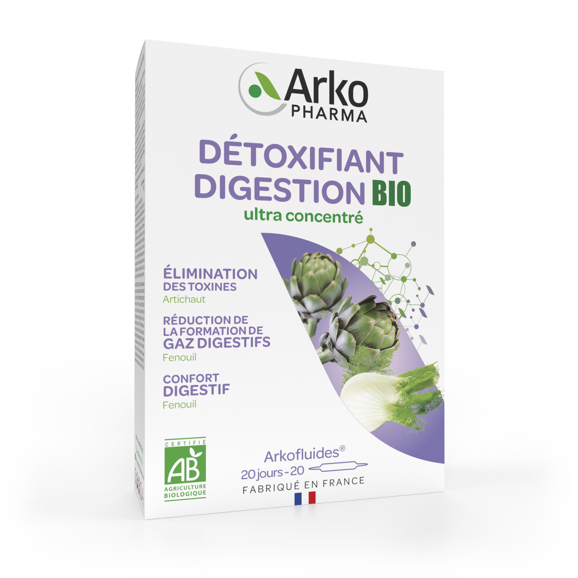 arkopharma Arkofluides® Détoxifiant digestion BIO