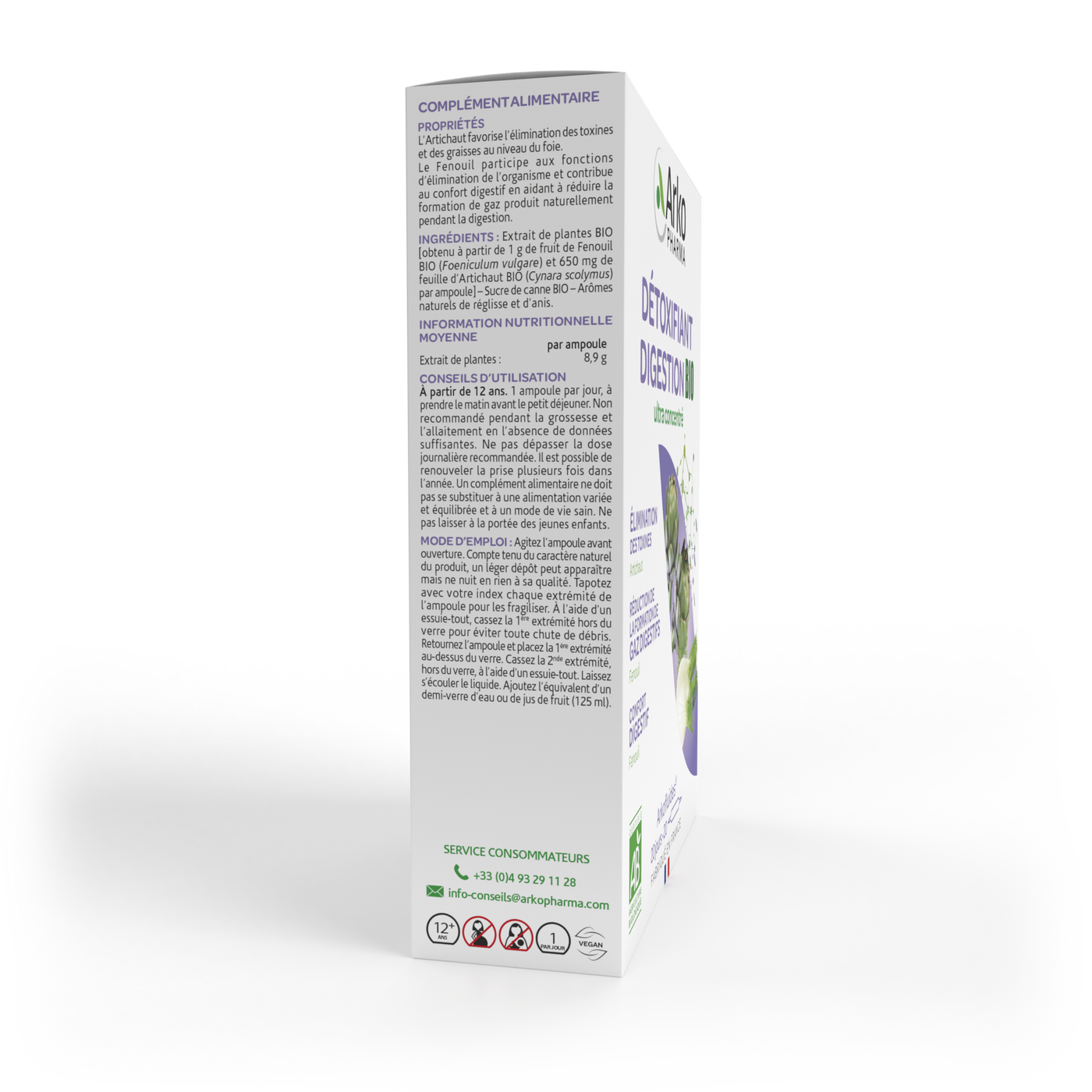 Arkofluides® Détoxifiant digestion BIO