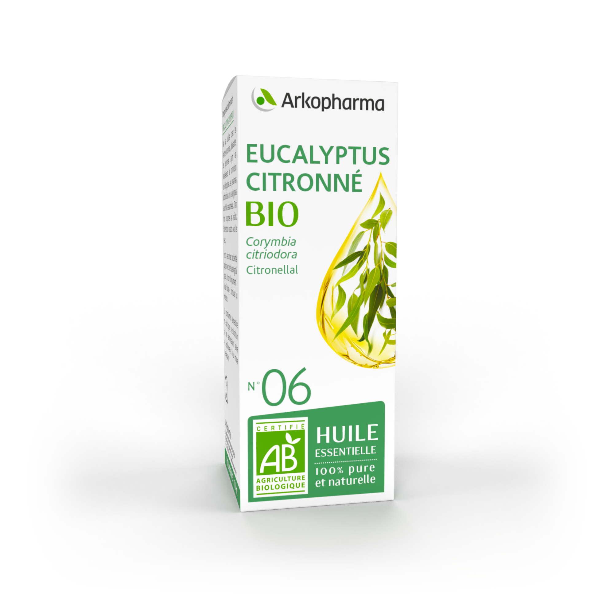 arkopharma Huile essentielle d'Eucalyptus Citronné BIO