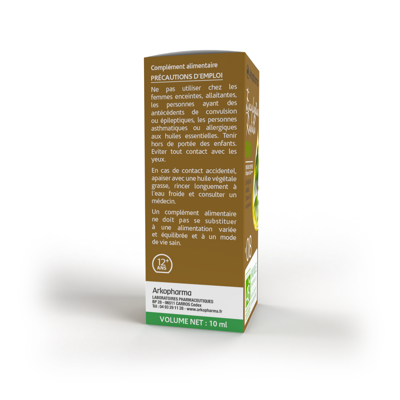 Huile essentielle d'Eucalyptus Radiata BIO