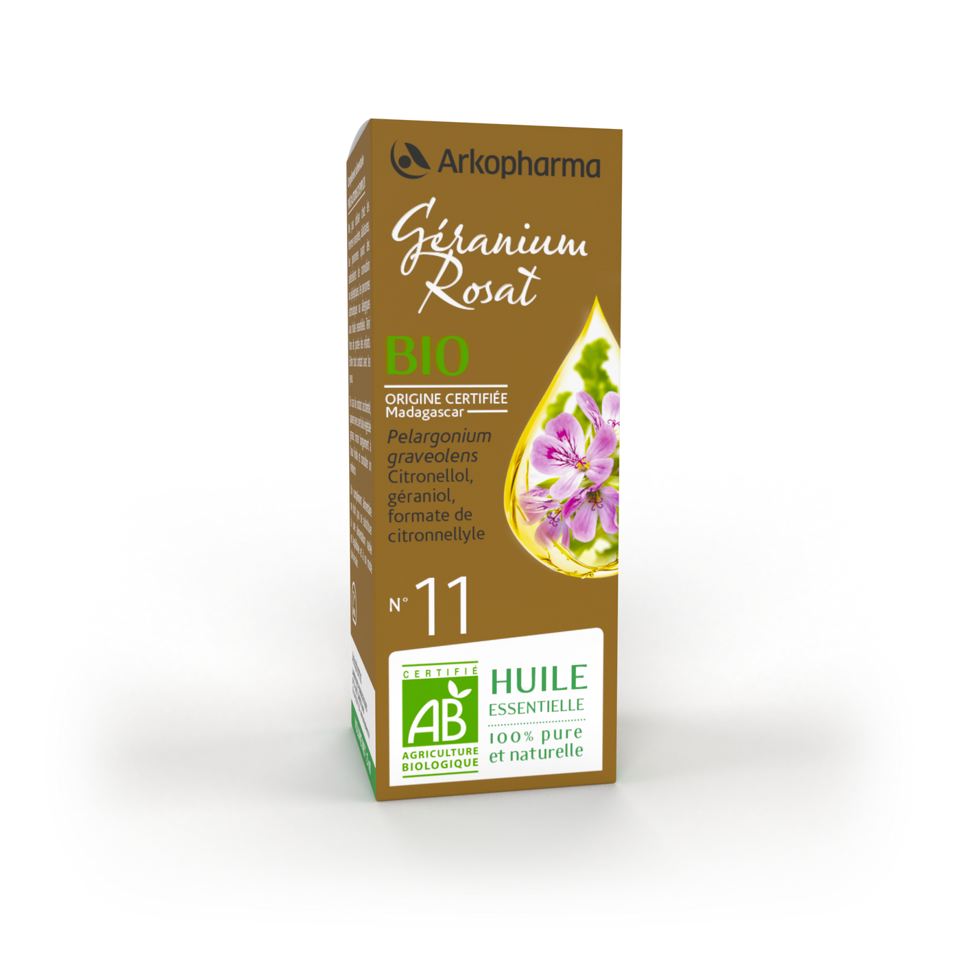 Huile essentielle de Géranium Rosat BIO