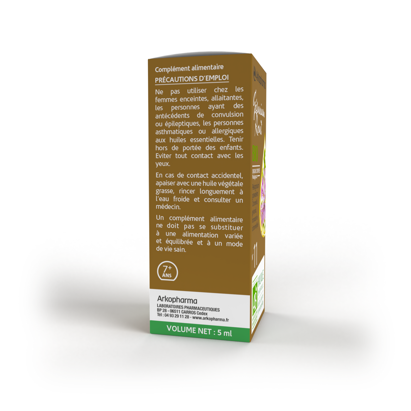 Huile essentielle de Géranium Rosat BIO
